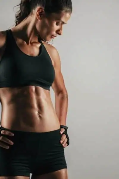 Toning Up at Home: The Ultimate Guide to Bodyweight Exercises 2 Image of woman's toned stomach after bodyweight exercises West Bridgford and non-surgical treatment from Lipo 360