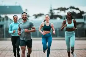 Achieving the Perfect Tone: How Often Should You Exercise for Results? 3 image of man and 3 women doing cardio exercise West Bridgford to help tone and remove fat from the body.